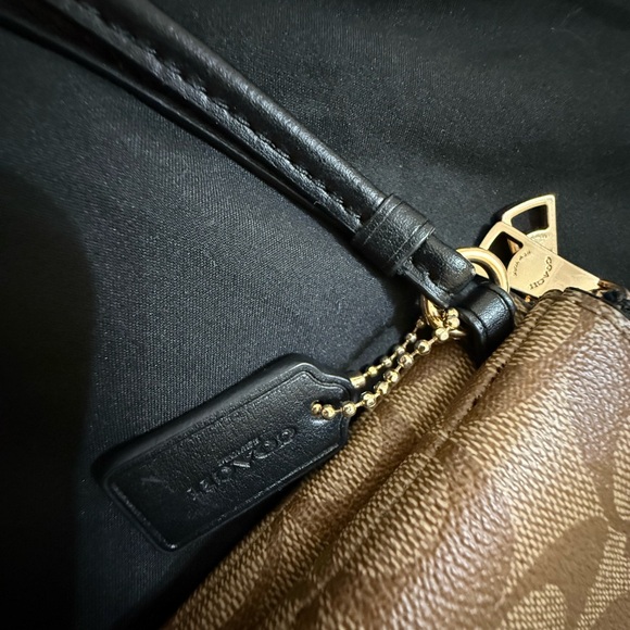 Coach Brown Wristlet Wallet - Picture 4 of 8